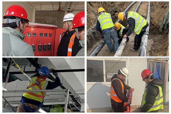 奋进正当时 开局谱新篇——三分公司行唐项目复工首日纪实